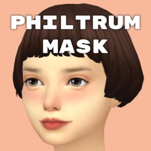 人中マスク（Philtrum mask）